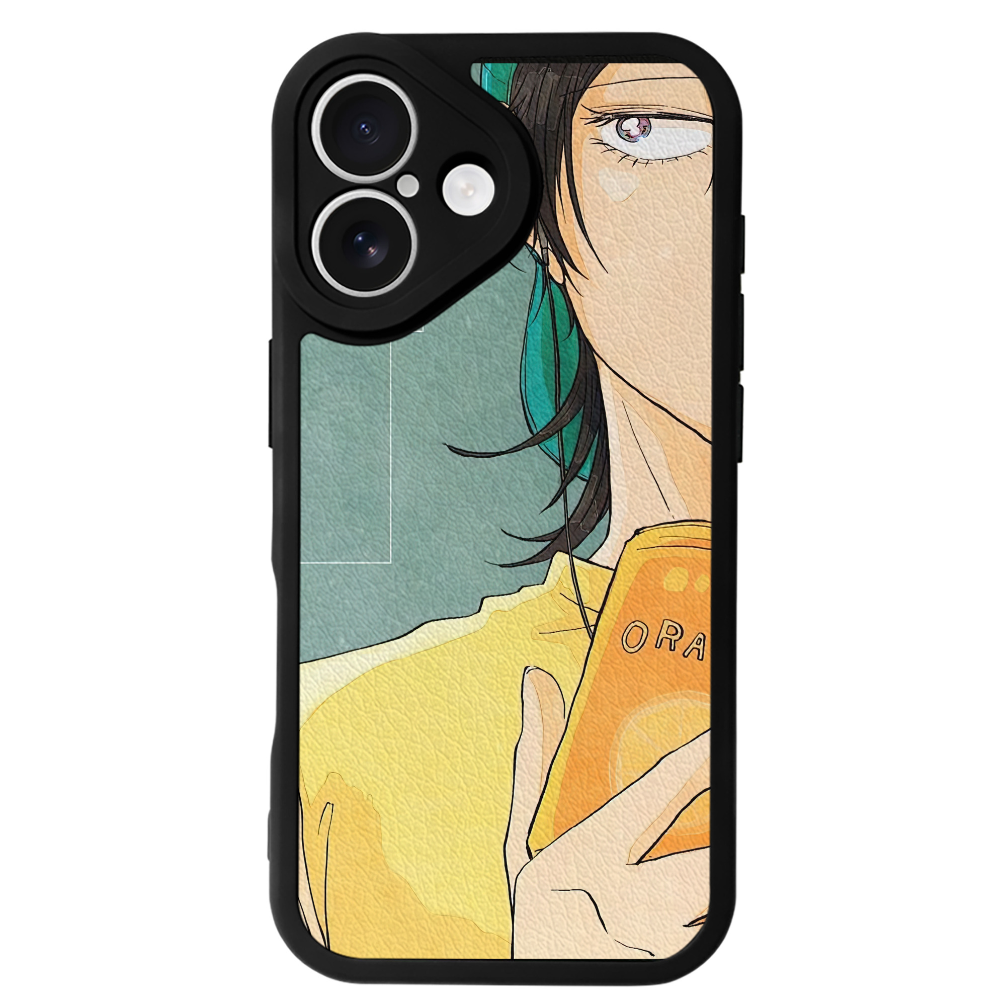 （画像用） ジョジョの奇妙な冒険 JoJo's Bizarre Adventure 【iPhone 16シリーズ対応】シリコンスマホケース（レザー調） 材質：シリコン